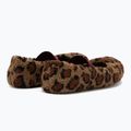 Капці жіночі Moon Boot Fleece Ballerina Leopard cognac/cocoa 2