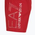Шорти для плавання чоловічі EA7 Emporio Armani Swim Trunks With Oversized Logo equestrian red / silver 3