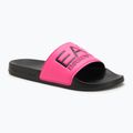 Шльопанці EA7 Emporio Armani Water Sports Visibility pink fluo / black