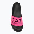 Шльопанці EA7 Emporio Armani Water Sports Visibility pink fluo / black 5