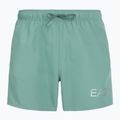 Шорти для плавання чоловічі EA7 Emporio Armani Extended Logo Boxer mineral blue / silver