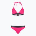 Купальник роздільний жіночий EA7 Emporio Armani Logo Tape Bikini Triangle neon pink