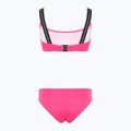 Купальник роздільний жіночий EA7 Emporio Armani Logo Tape Bikini Top neon pink 2