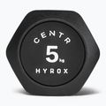 Гантеля Centr Urethane Dumbbell Centr x Hyrox 5 kg black 3