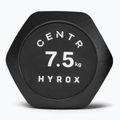 Гантеля Centr Urethane Dumbbell Centr x Hyrox 7,5 kg black 3