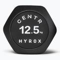Гантеля Centr Urethane Dumbbell Centr x Hyrox 12,5 kg black 3