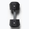 Гантеля Centr Urethane Dumbbell Centr x Hyrox 15 kg black 2