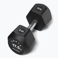 Гантеля Centr Urethane Dumbbell Centr x Hyrox 17,5 kg black