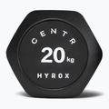 Гантеля Centr Urethane Dumbbell Centr x Hyrox 20 kg black 3