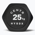 Гантеля Centr Urethane Dumbbell Centr x Hyrox 25 kg black 3
