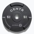 Диски бамперні Centr Olimpijski Centr x Hyrox Interlocking Bumper Plate 2 pcs black