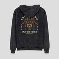 Кофта чоловіча Kaotiko Washed Trust Your Intuition black 2