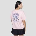 Футболка жіноча Kaotiko M / C Washed Good Things pink 2