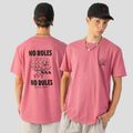 Футболка чоловіча Kaotiko Washed No Roles Flower pink flamingo 4