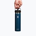 Термопляшка Hydro Flask Wide Flex Straw 710 ml синя W24BFS464 4