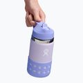Термопляшка Hydro Flask Wide Mouth Straw Lid And Boot 355 ml фіолетова W12BSWBB519 3