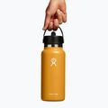 Пляшка термічна Hydro Flask Wide Flex Straw 945 мл fossil 3