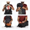 Рюкзак туристичний чоловічий Osprey Stratos 36 л raven black 15