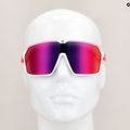 Окуляри велосипедні Rudy Project Spinshield white and pink fluo matte/multilaser red SP7238580004 8