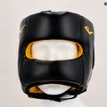 Шолом боксерський чоловічий  EVERLAST Elite Lea Headgear чорний EV 720 6