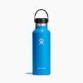 Термопляшка Hydro Flask Standard Flex 530 ml блакитна S18SX415