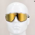Окуляри велосипедні SCICON Aerowing Crystal Gloss/Scnpp Multimirror Bronze 9