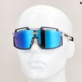 Окуляри велосипедні SCICON Aerowatt Foza crystal gloss/scnpp multimirror blue EY38030700 8