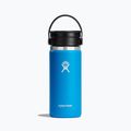 Термопляшка Hydro Flask Wide Flex Sip 470 ml блакитна W16BCX415