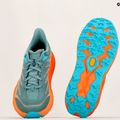 Кросівки для бігу чоловічі HOKA Speedgoat 5 зелено-помаранчеві 1123157-TMOR 12