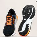 Кросівки для бігу чоловічі Brooks Glycerin 20 black/classic blue/orange 12