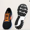 Кросівки для бігу чоловічі Brooks Trace 2 black/classic blue/orange 12