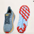 Кросівки для бігу чоловічі HOKA Clifton 8 світло-сірі 1119393-GBMS 12