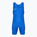 Комбінезон чоловічий Nike Grappler Elite Singlet royal/white