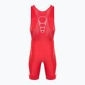 Комбінезон чоловічий Nike Grappler Elite Singlet scarlet/white 2