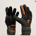 Рукавиці воротарські Reusch Attrakt Freegel Silver Finger Support Junior чорно-зелені 5372030-5555 14