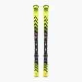 Дитячі гірські лижі Völkl Racetiger Junior Pro + 7.0 VMotion Jr flo жовті/чорні