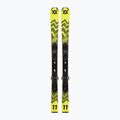 Дитячі гірські лижі Völkl Racetiger Jr Yellow + кріплення 4.5 VMotion Jr 100-120 см жовті