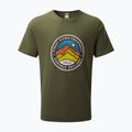 Футболка трекінгова чоловіча Rab Stance 3 Peaks зелена QCA-98 2