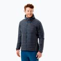 Пуховик чоловічий Rab Cirrus Flex 2.0 Hoody сірий QIO-68