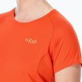Футболка трекінгова жіноча Rab Sonic помаранчева QBL-02 3