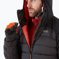 Чоловічий гірський пуховик Rab Infinity Alpine чорний/антрацит 3