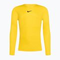 Чоловічий туристичний термо лонгслів Nike Dri-FIT Park First Layer жовтий/чорний