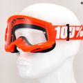 Маска велосипедна чоловіча 100% Strata 2 orange/clear 7