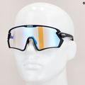 Окуляри велосипедні UVEX Sportstyle 231 2.0 V black mat/litemirror blue 53/3/028/2204 12