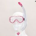 Набір для снорклінгу дитячий Cressi Ondina + Top clear/pink 13