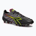 Футбольні бутси чоловічі Diadora Brasil Elite Veloce ITA LPX чорно-бордові DD-101.178785-D0136-43