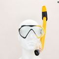 Набір для снорклінгу Aqualung Compass Set black/yellow 16