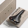 Сідло велосипедне Brooks England Swift black 8