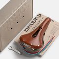 Сідло велосипедне Brooks England B17 Narrow Carved honey 8
