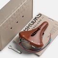 Сідло велосипедне Brooks England B17 Carved Short honey 8